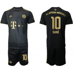 Bayern Monaco Leroy Sane 10 Bambino Maglia Trasferta 2021/2022 Manica Corta (+ Pantaloncini) 